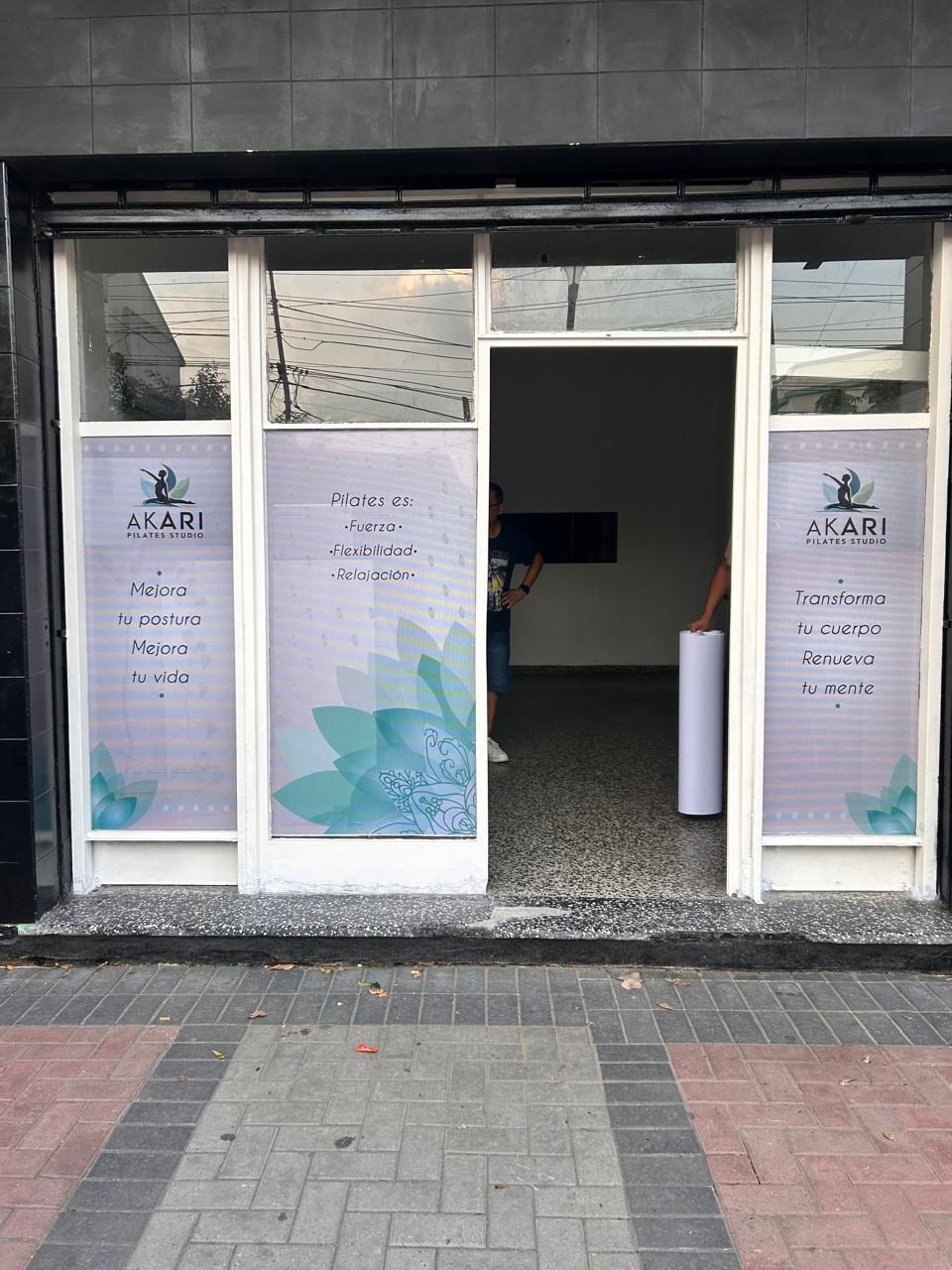 Frente del estudio Akari Pilates