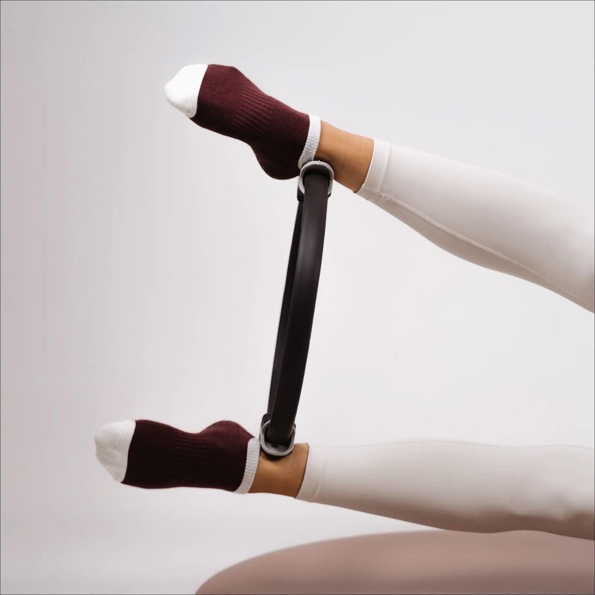 Ejercicio con anillo de pilates